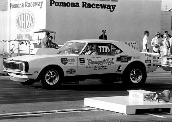 Bill Jenkins won the first NHRA Pro Stock race contested at the 1970 Winternationals with his Camaro.